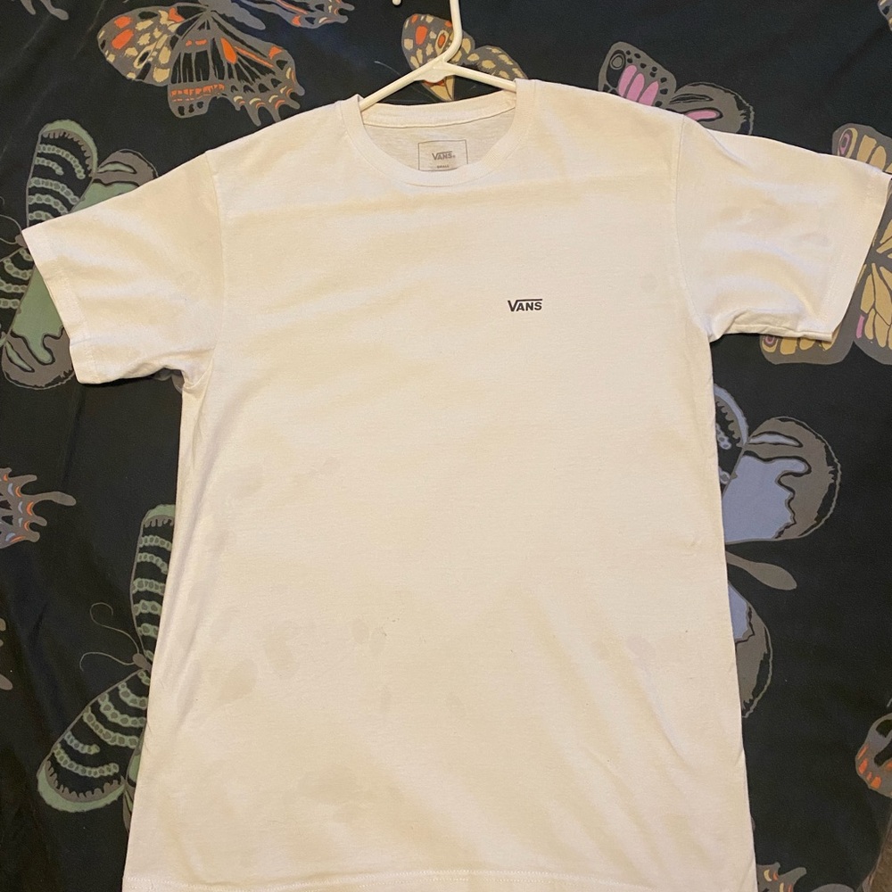 Vans Men's White T-Shirt